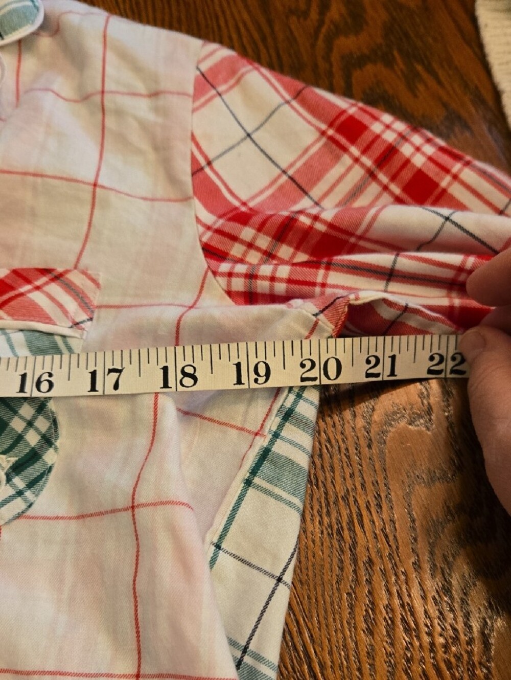 Victoria's Secret Red & Green Plaid Mix-Matched Pajama Set Very Soft And Cozy - Picture 11 of 13